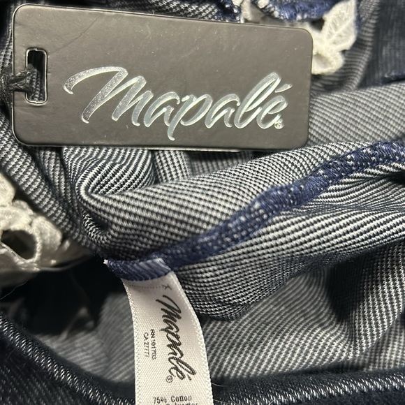 Dark blue super soft jeggings/tights. - Picture 6 of 6